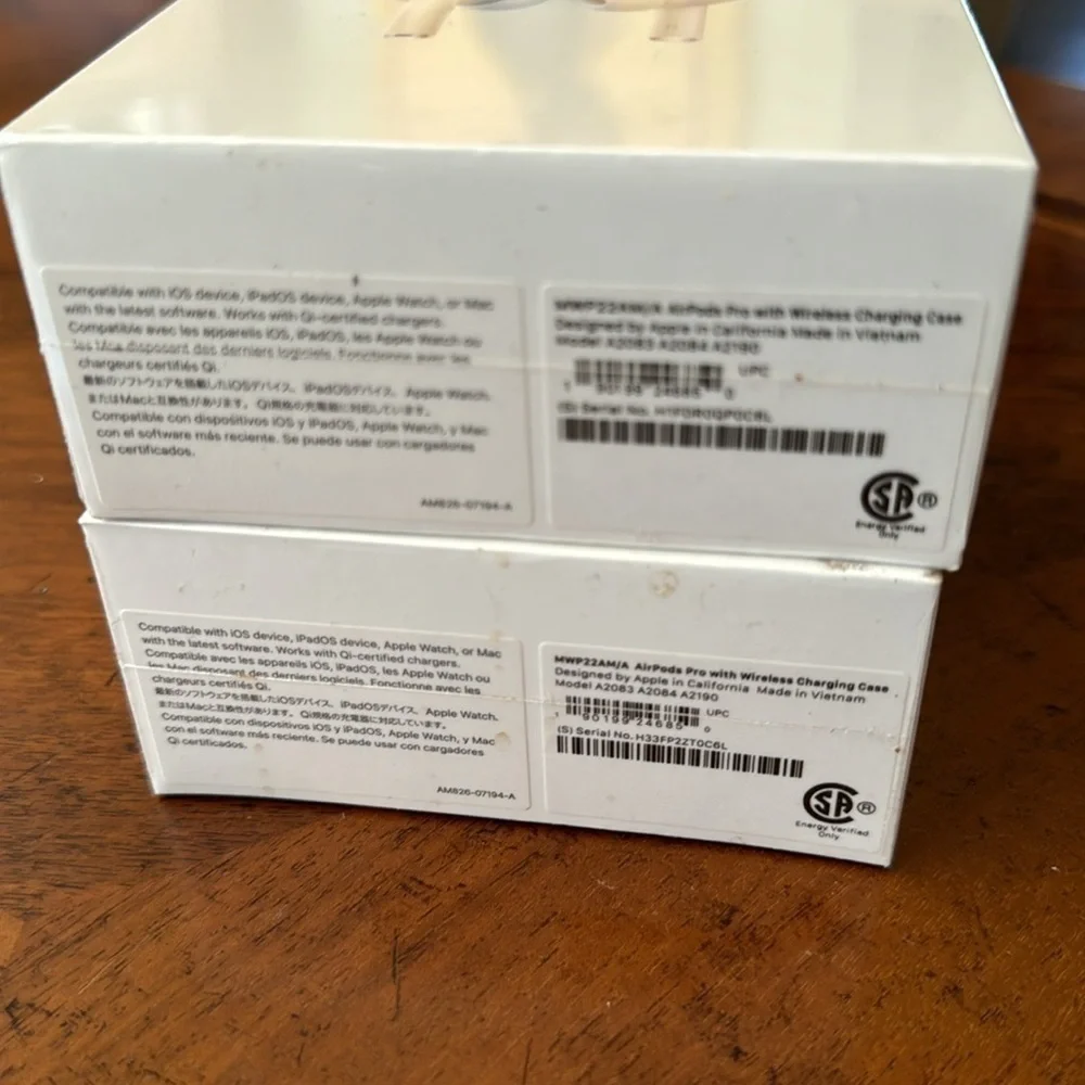 NIB AirPods Pro price is per unit. Two available.